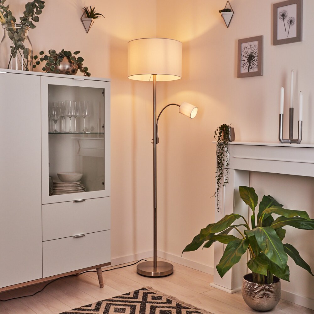 Vezza Lampa Stojąca Nikiel matowy, 2-punktowe main product photo
