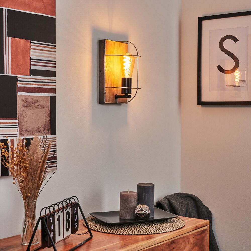 Hodne Lampa ścienna Szary, Ecru, Czarny, 1-punktowy main product photo