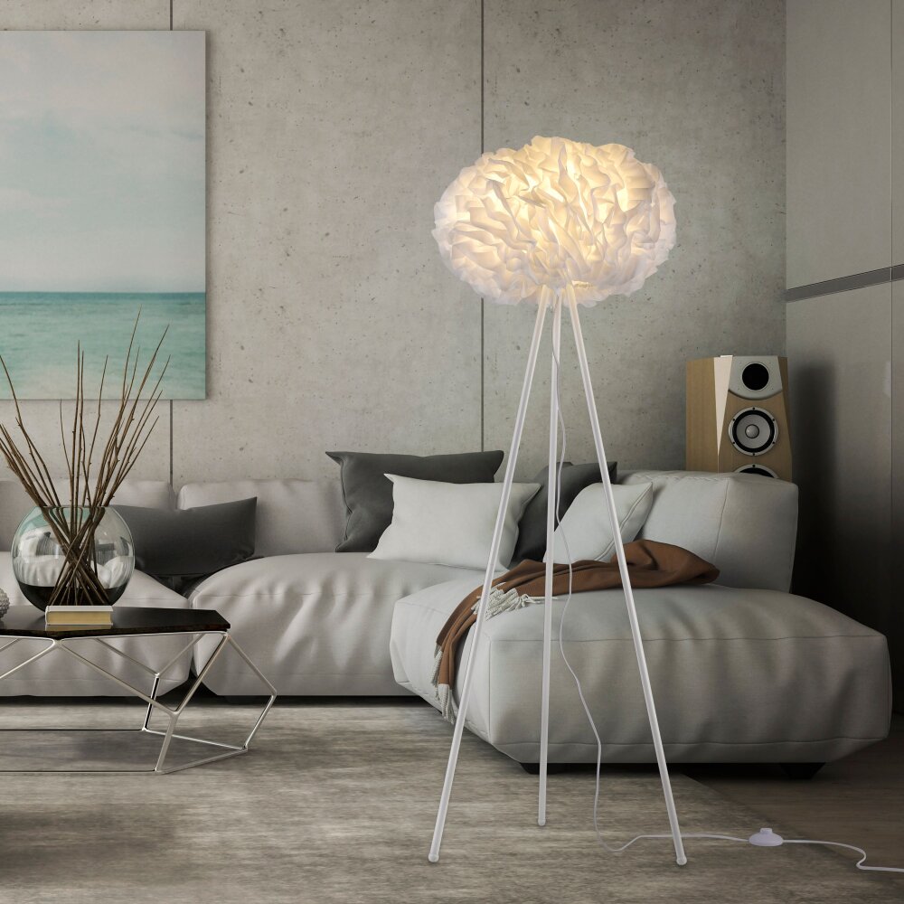 Leuchten-Direkt LOLASMART-NAOMI Lampa Stojąca LED Biały, 1-punktowy, Zdalne sterowanie main product photo