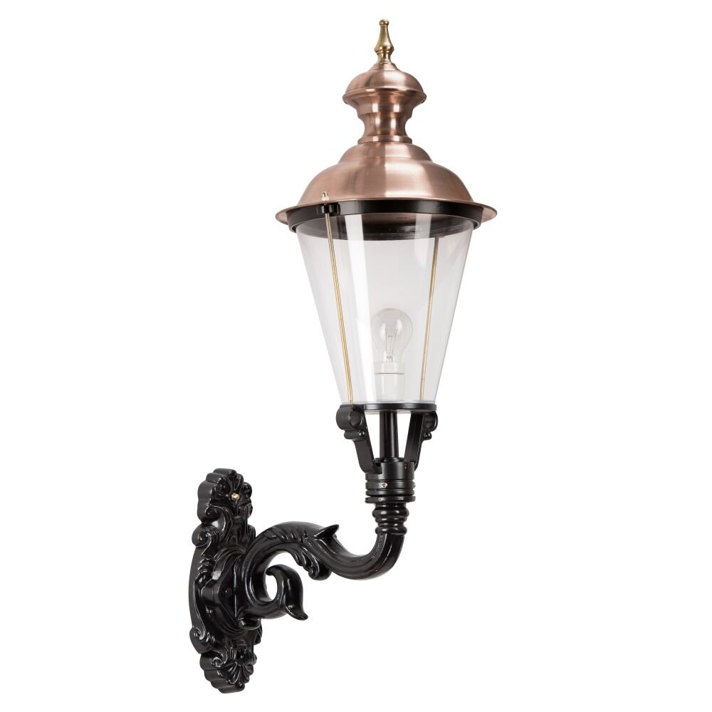 KS Verlichting Volendam Lampa ścienna Czarny, 1-punktowy main product photo