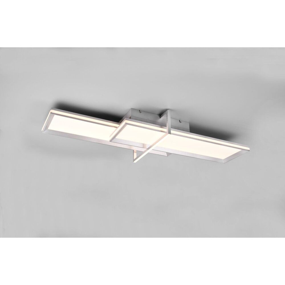 Trio-Leuchten Charleston Lampa Sufitowa LED Aluminium, 2-punktowe main product photo