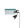 FHL-easy Zirbel lampa z klipsem LED Czarny, 1-punktowy