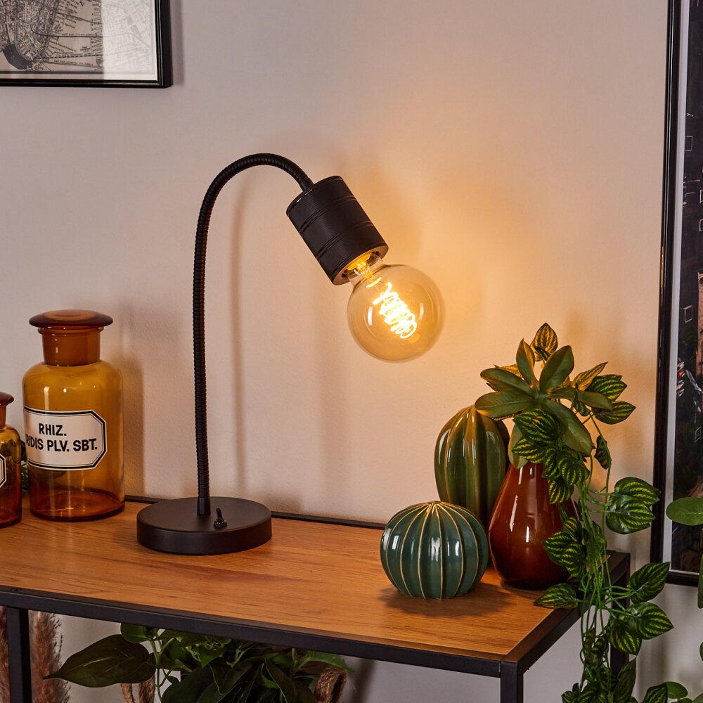 Ajaccio lampka nocna Czarny, 1-punktowy main product photo