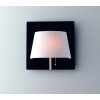 Luce-Design Wharol Lampa ścienna LED Czarny, 1-punktowy