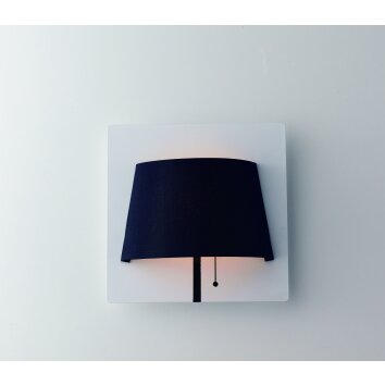Luce-Design Wharol Lampa ścienna LED Biały, 1-punktowy