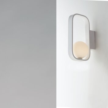 Luce-Design Roxy Lampa ścienna Biały, 1-punktowy