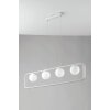 Luce-Design Roxy Lampa Wisząca Biały, 4-punktowe