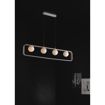 Luce-Design Roxy Lampa Wisząca Biały, 4-punktowe