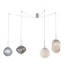Luce-Design Greenwich Lampa Wisząca Chrom, 4-punktowe
