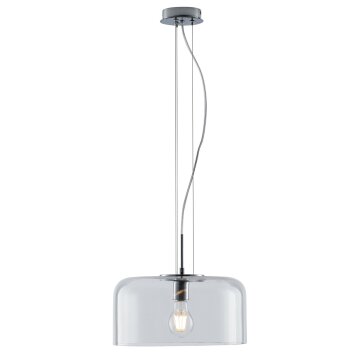 Luce-Design Gibus Lampa Wisząca Chrom, 1-punktowy