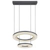 Globo BLASIUS Lampa Wisząca LED czarny, 1-punktowy, Zdalne sterowanie
