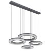 Globo BLASIUS Lampa Wisząca LED czarny, 1-punktowy, Zdalne sterowanie