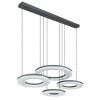 Globo BLASIUS Lampa Wisząca LED czarny, 1-punktowy, Zdalne sterowanie