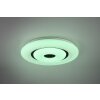 Reality Rana Lampa Sufitowa LED Czarny, Biały, 1-punktowy, Zdalne sterowanie, Zmieniacz kolorów