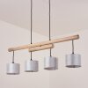 Bigandie Lampa Wisząca Ecru, Czarny, 4-punktowe