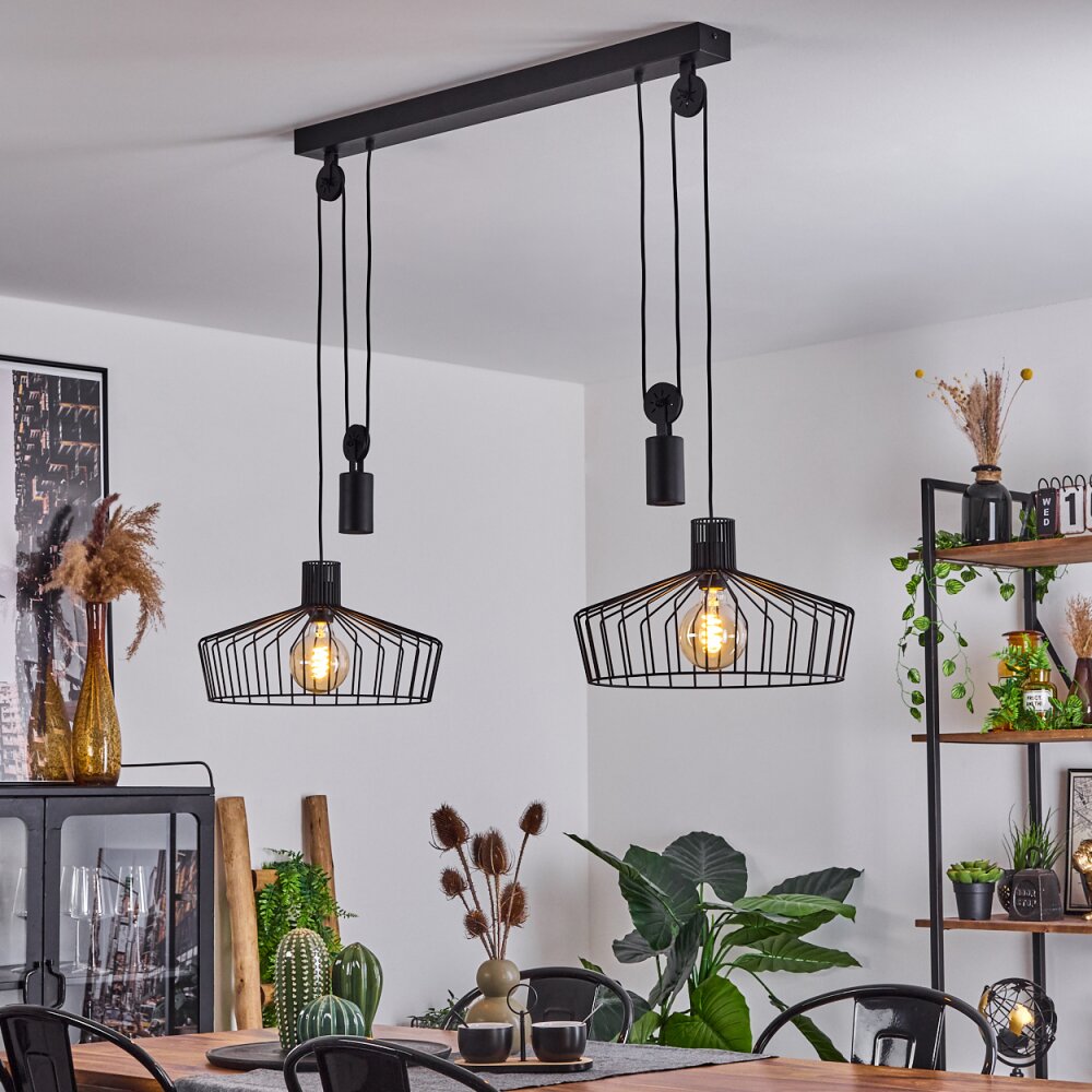 Ilihuli Lampa Wisząca Czarny, 2-punktowe main product photo