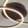 Korca Lampa Sufitowa LED Czarny, 1-punktowy