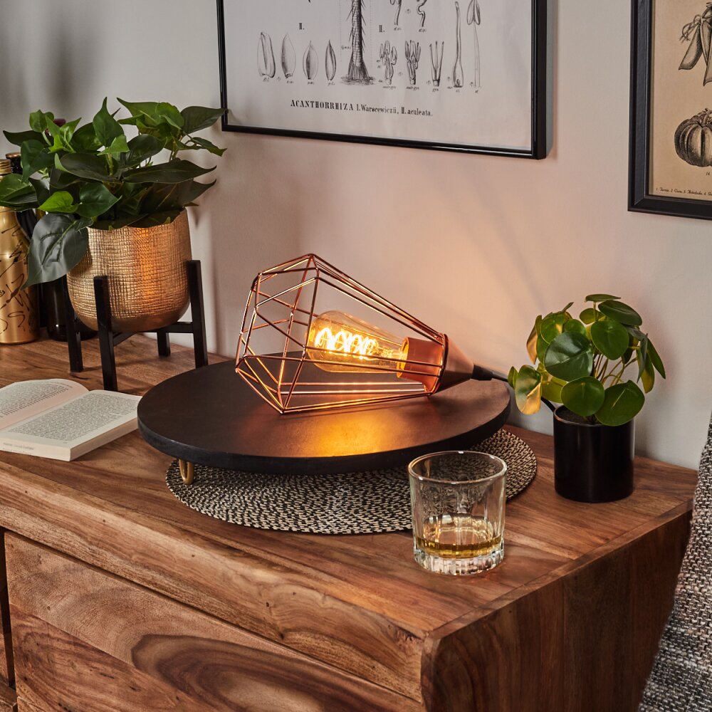 Cenova lampka nocna Miedź, 1-punktowy main product photo