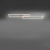 Leuchten-Direkt IVEN Lampa Sufitowa LED Stal szczotkowana, 2-punktowe