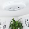 Page Lampa Sufitowa LED Biały, 2-punktowe, Zdalne sterowanie, Zmieniacz kolorów