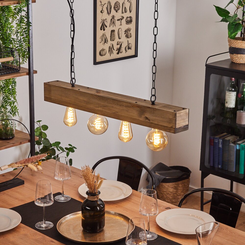 Berat Lampa Wisząca Brązowy, Czarny, 4-punktowe main product photo
