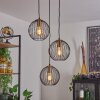 Buihomau Lampa Wisząca Czarny, 3-punktowe