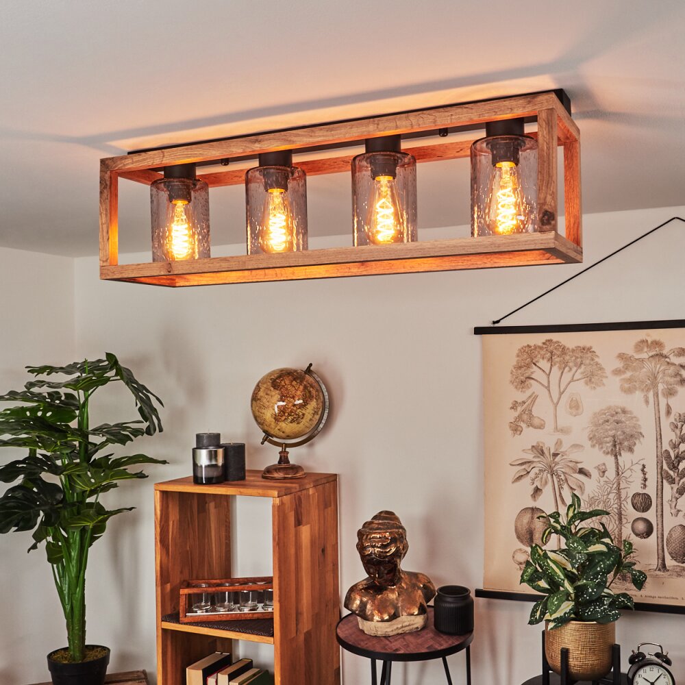 Brugg Lampa Sufitowa Brązowy, Czarny, 4-punktowe main product photo