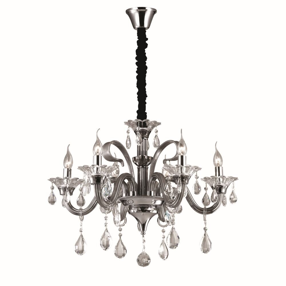Ideal Lux COLOSSAL Lampa Wisząca Chrom, 6-punktowe main product photo