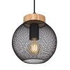 Globo PABLO Lampa Wisząca Czarny, 1-punktowy