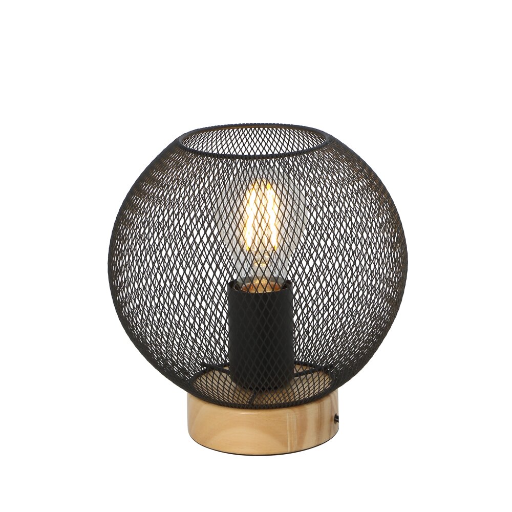 Globo PABLO lampka nocna Czarny, 1-punktowy main product photo