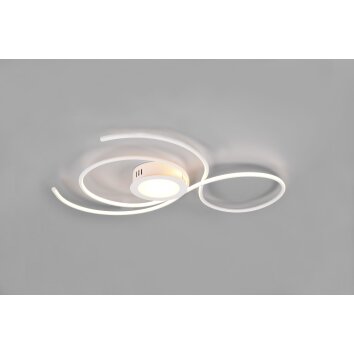 Trio-Leuchten Jive Lampa Sufitowa LED Biały, 1-punktowy, Zdalne sterowanie