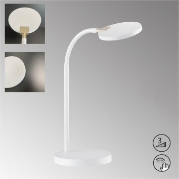Fischer-Honsel Luna lampka nocna LED Biały, 1-punktowy