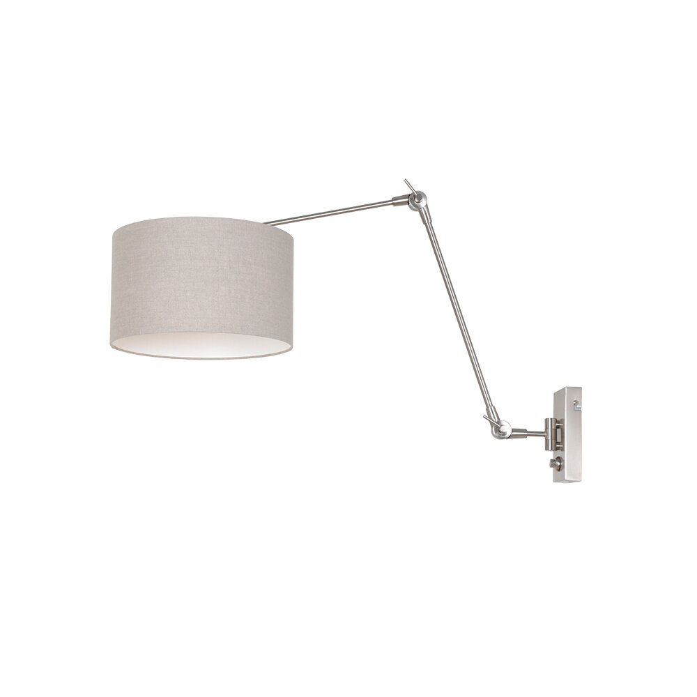 Steinhauer Prestige Chic Lampa ścienna Stal szczotkowana, 1-punktowy main product photo