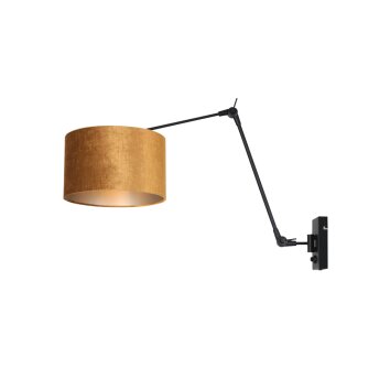 Steinhauer Prestige Chic Lampa ścienna Czarny, 1-punktowy