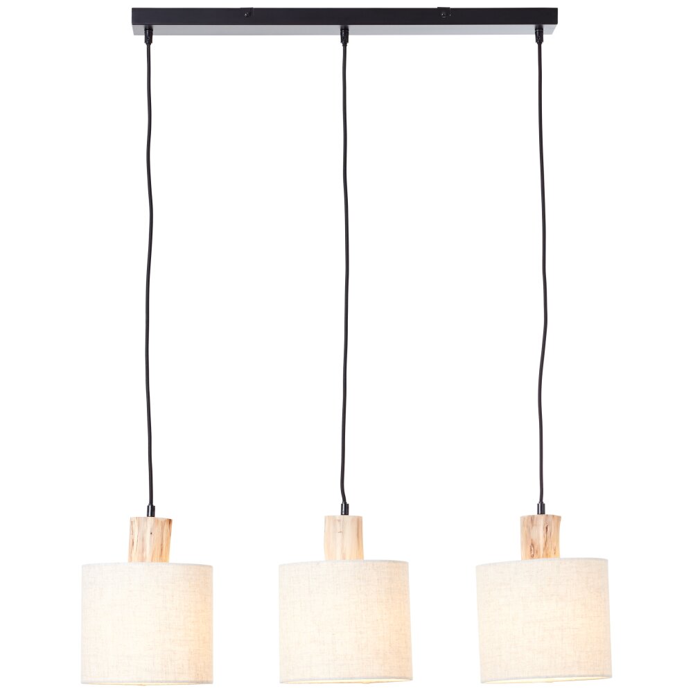 Brilliant Pia Lampa Wisząca Czarny, 3-punktowe main product photo