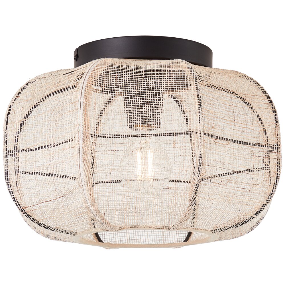 Brilliant Tannah Lampa Sufitowa Czarny, 1-punktowy main product photo