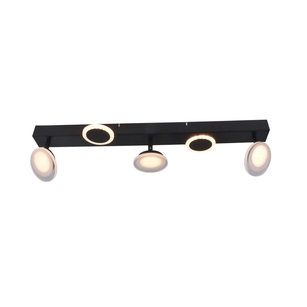 Brilliant Meriza Lampa Sufitowa LED Czarny, 3-punktowe main product photo