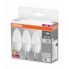 Osram LED E14 5,7 Watt 2700 Kelvin 470 Lumen zestaw trzech