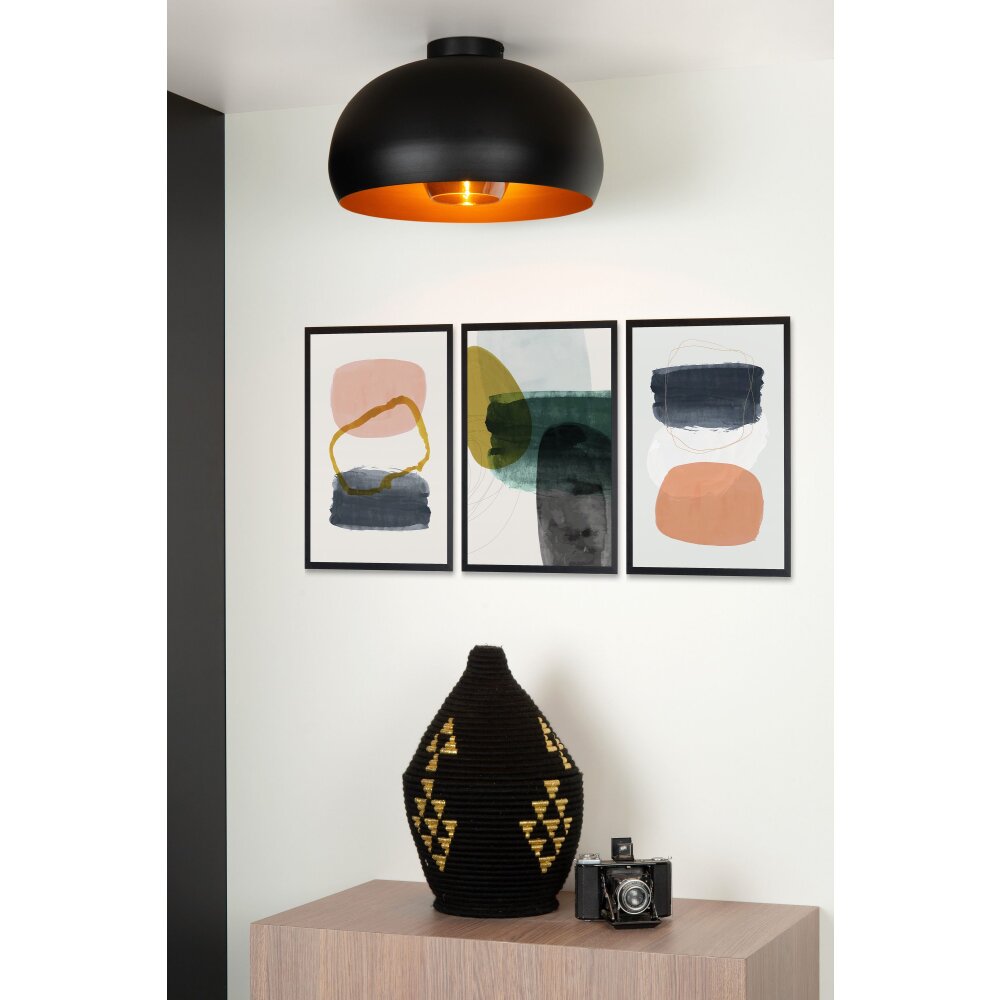 Lucide SHARAN Lampa Sufitowa Czarny, 1-punktowy main product photo