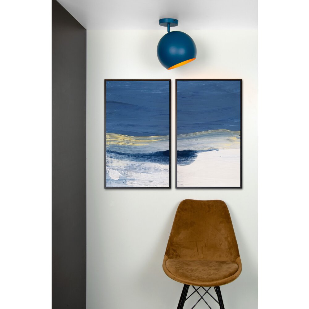 Lucide BINK Lampa Sufitowa Niebeieski, 1-punktowy main product photo