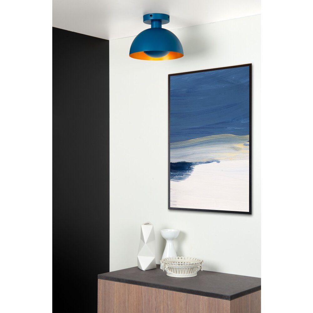 Lucide SIEMON Lampa Sufitowa Niebeieski, 1-punktowy main product photo