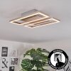 Buren Lampa Sufitowa LED Nikiel matowy, 1-punktowy