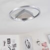 Buren Lampa Sufitowa LED Nikiel matowy, 1-punktowy