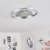 Buren Lampa Sufitowa LED Nikiel matowy, 1-punktowy