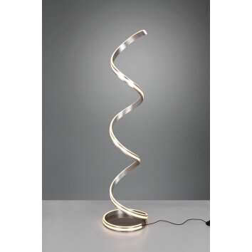 Trio-Leuchten Yara Lampa Stojąca LED Nikiel matowy, 1-punktowy