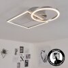 Buren Lampa Sufitowa LED Nikiel matowy, 1-punktowy