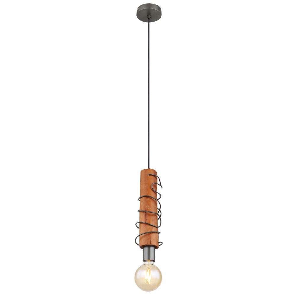 Globo ALICE Lampa Wisząca Czarny, 1-punktowy main product photo