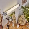 Morges Lampa oświetlająca lustro LED Chrom, Biały, 1-punktowy