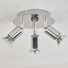 Morges Lampa Sufitowa LED Chrom, 3-punktowe