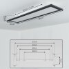 Gailinge Lampa Sufitowa LED biały, 1-punktowy